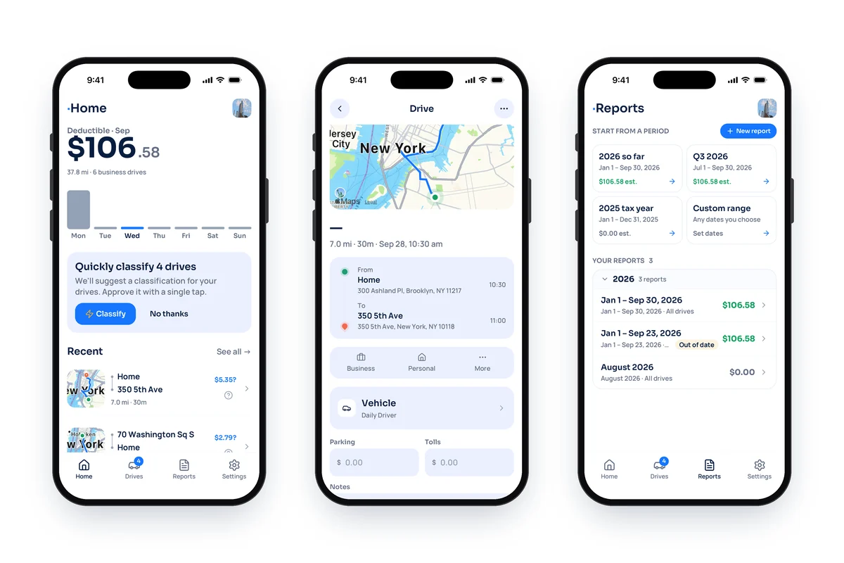 OdoTax: the app